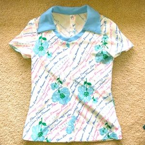 Authentic late-60s/early-70s Short Sleeve Top